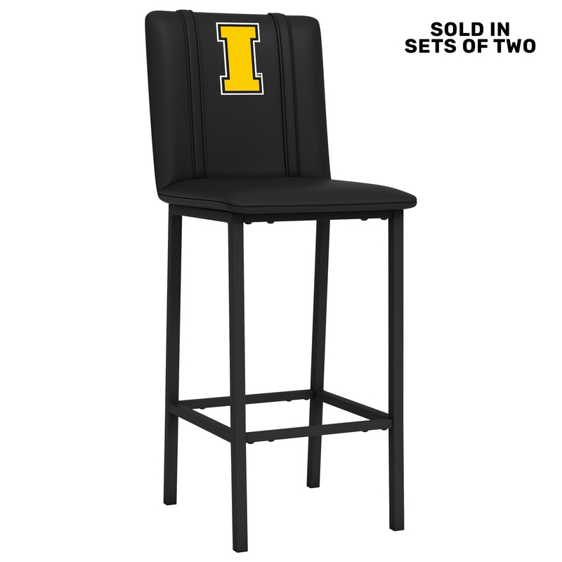Bar Stool 500 with Iowa Hawkeyes Block I Logo Set of 2