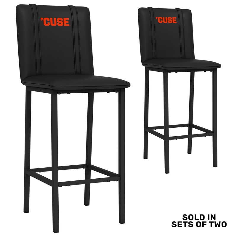 Bar Stool 500 with Syracuse Orange Wordmark Logo Set of 2