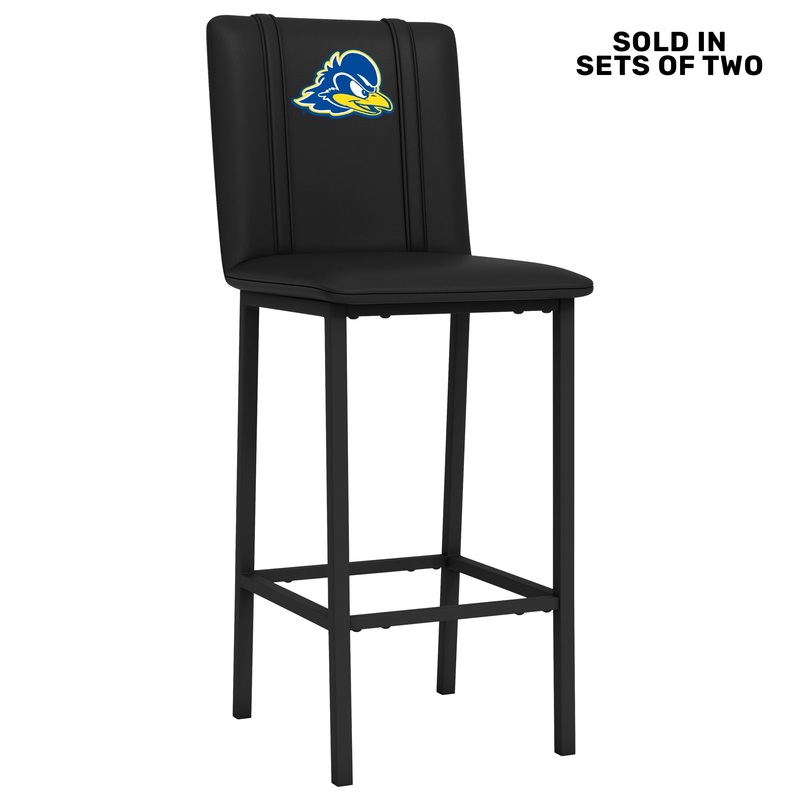 Bar Stool 500 with Delaware Blue Hens Logo Set of 2