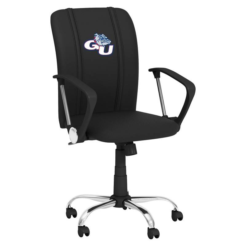 Curve Task Chair with Gonzaga Bulldogs Logo