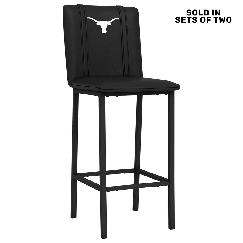 Bar Stool 500 with Texas Longhorns Primary Set of 2