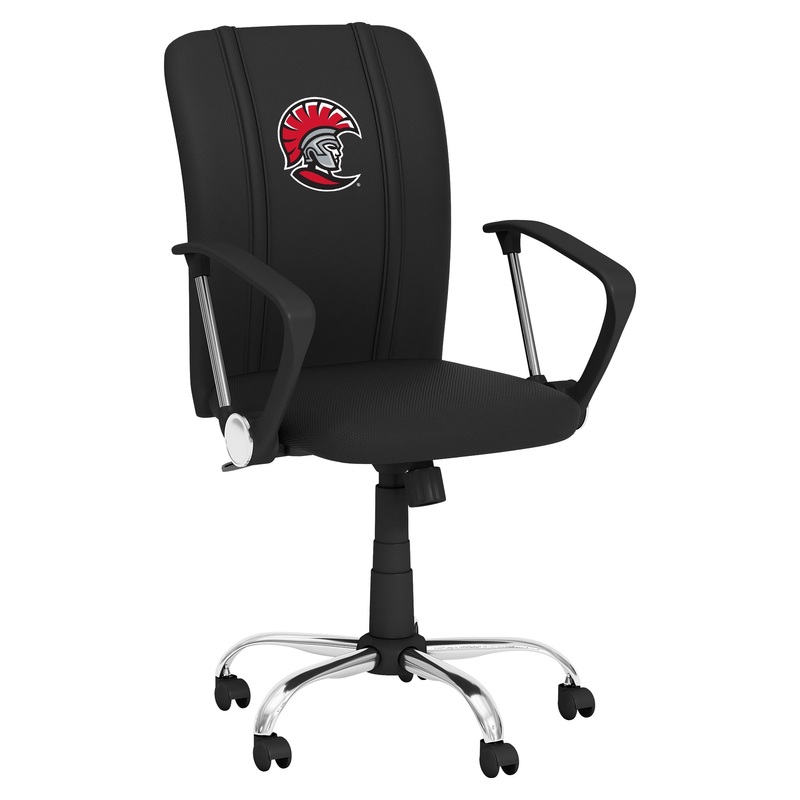 Curve Task Chair with University of Tampa Spartans Logo