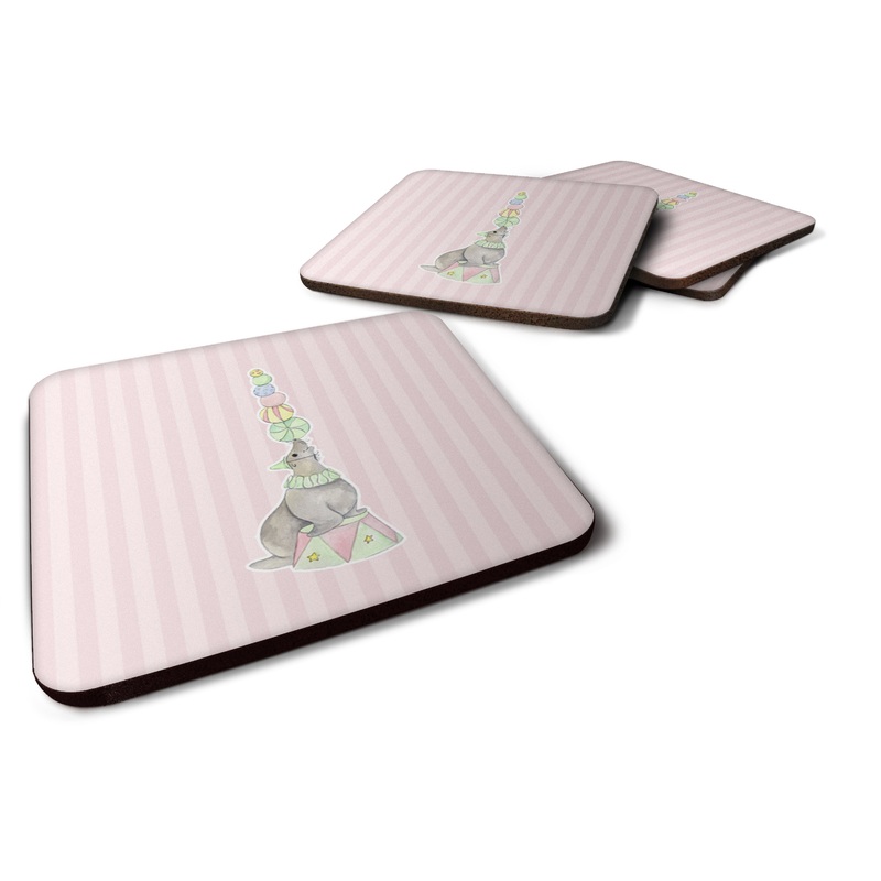 Circus Seal Foam Coaster  BB6858FC