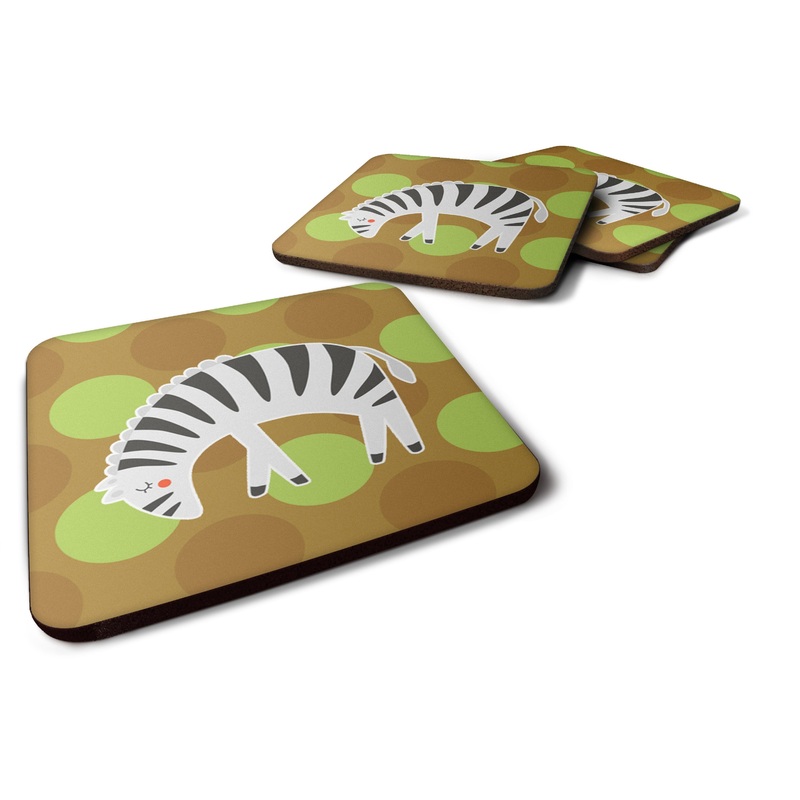 Zebra Foam Coaster  BB6787FC