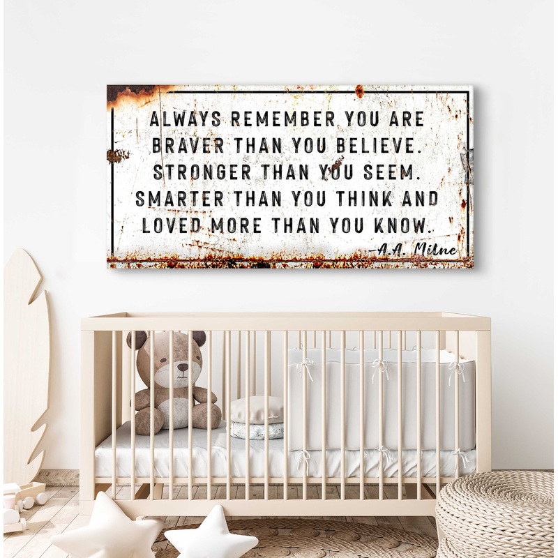 You Are Loved More Than You Know Rustic Sign