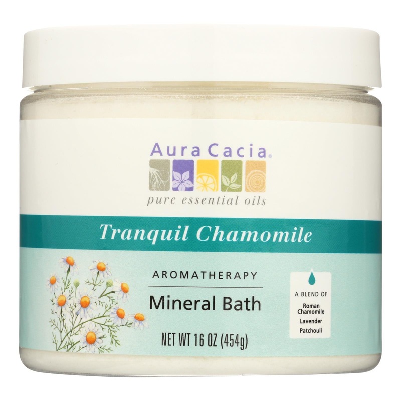 Aura Cacia Tranquility Chamomile Mineral Bath (16 Oz.)