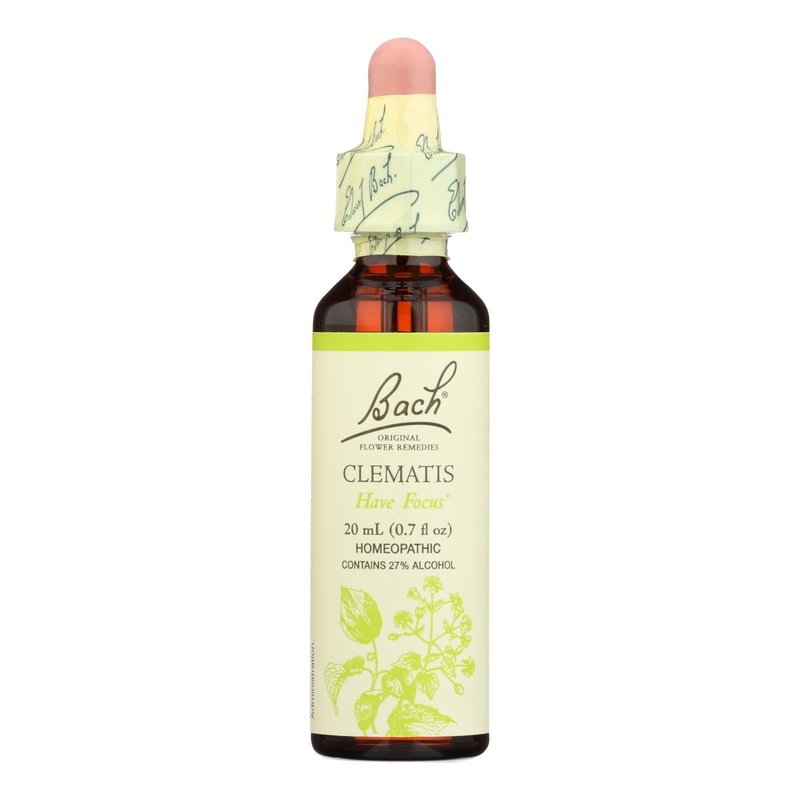 Bach Flower Remedies Essence Clematis - 0.7 Fl Oz - Pack of 3