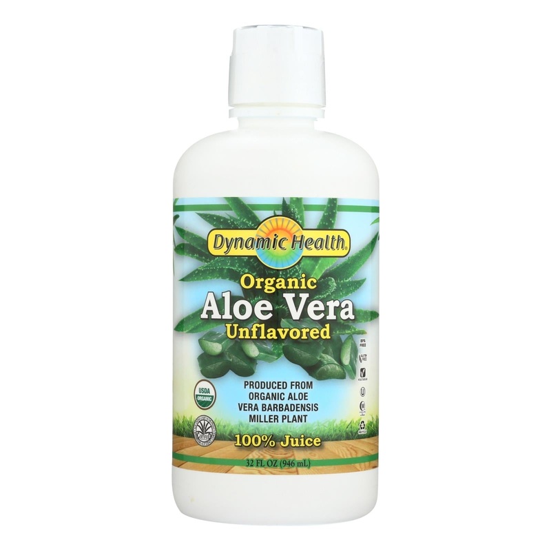 Dynamic Health Aloe Vera Juice, Organic (32 Fl Oz)