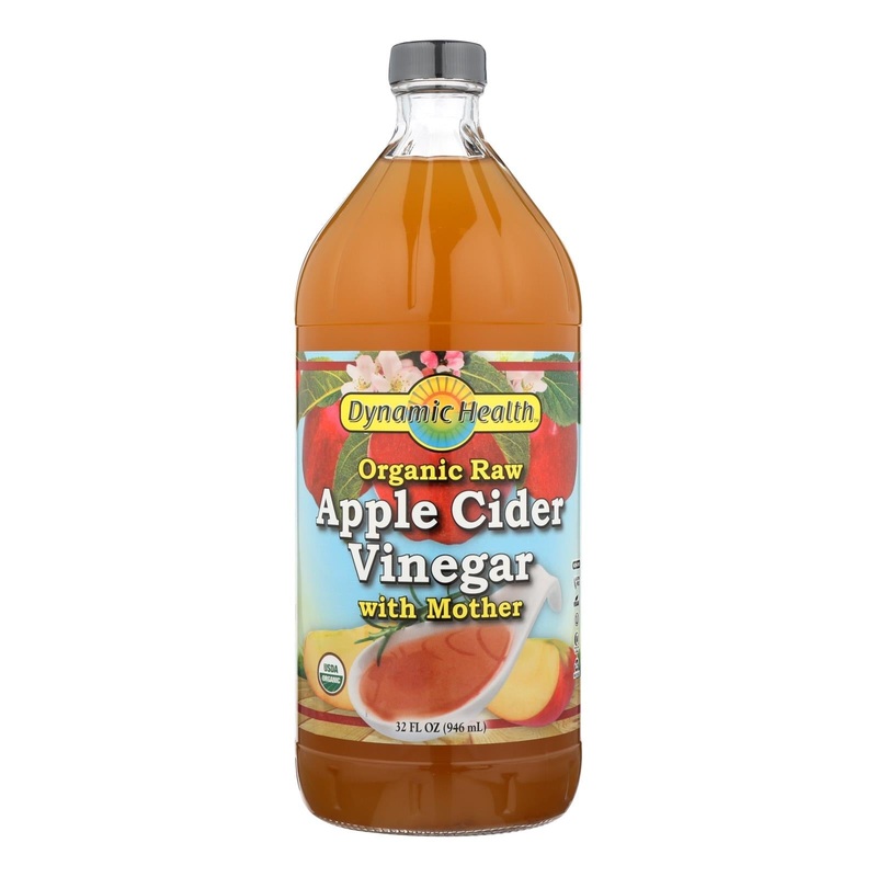 Dynamic Health Organic Apple Cider Vinegar with Mother (32 Oz.)