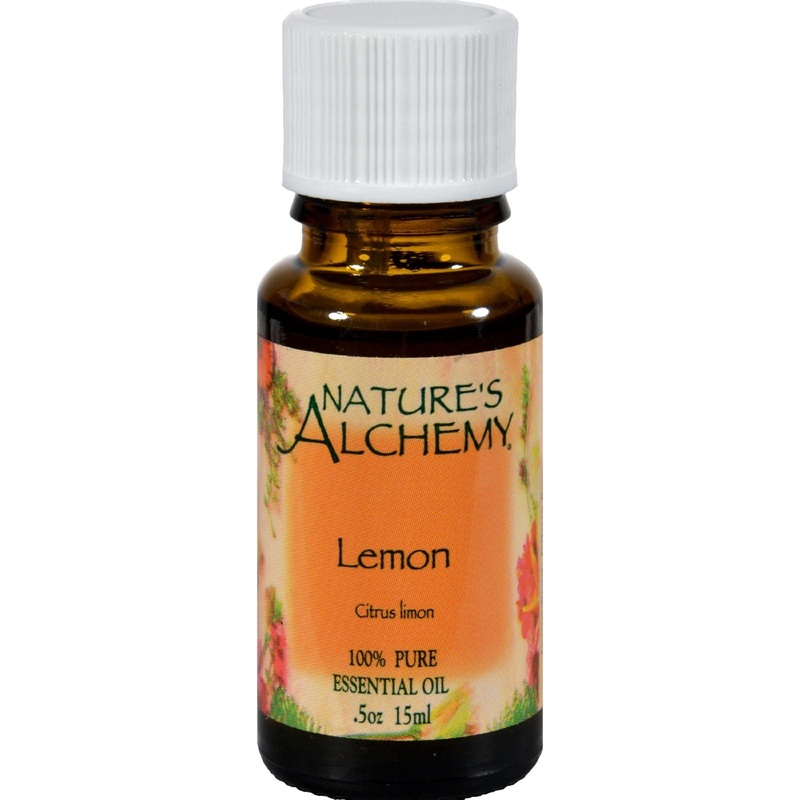 Nature's Alchemy 100% Pure Lemon Essential Oil - 0.5 Fl Oz