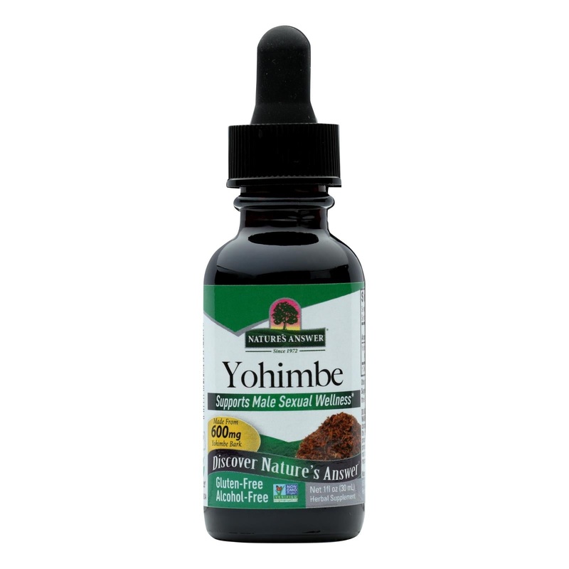 Nature's Answer - Yohimbe Bark Alcohol Free - 1 Fl Oz - Pack of 2