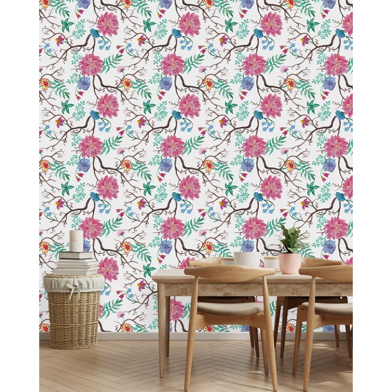 Fashionable Tree Branches Wallpaper Smart