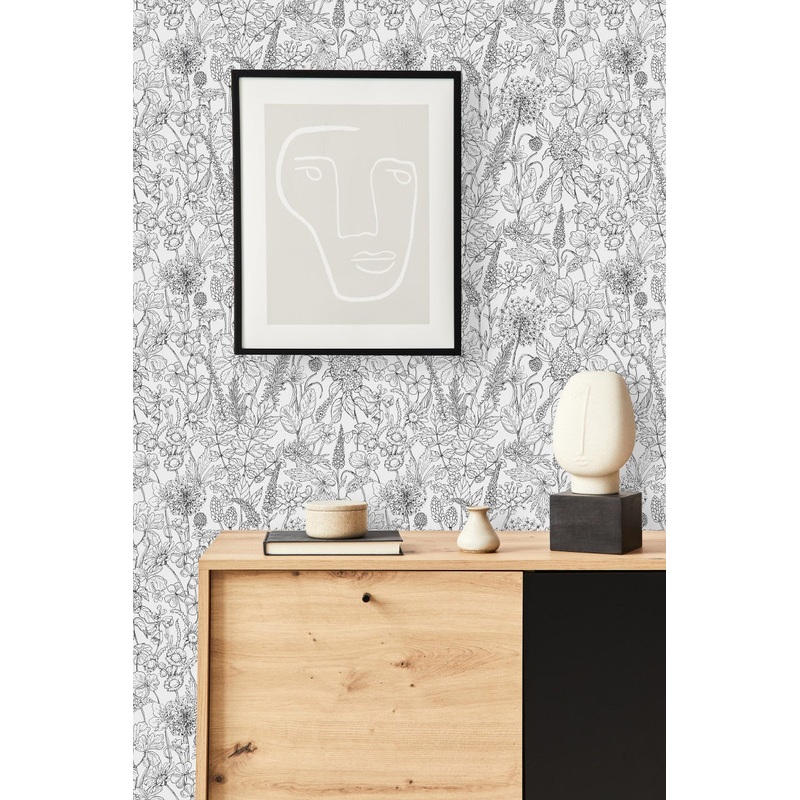 Herbal Pattern Wallpaper
