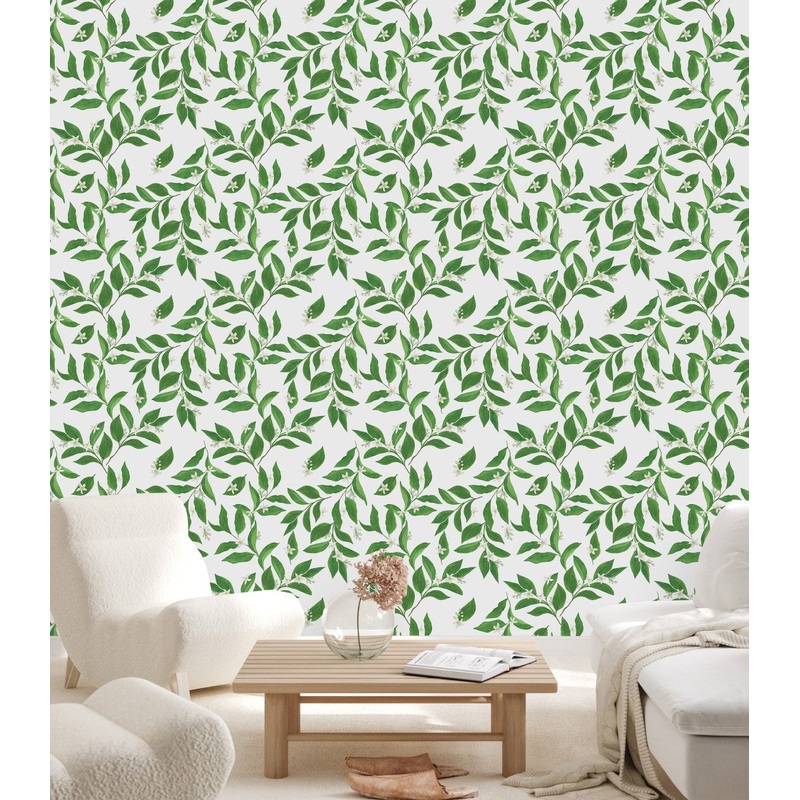 Voguish Jasmine Wallpaper Tasteful