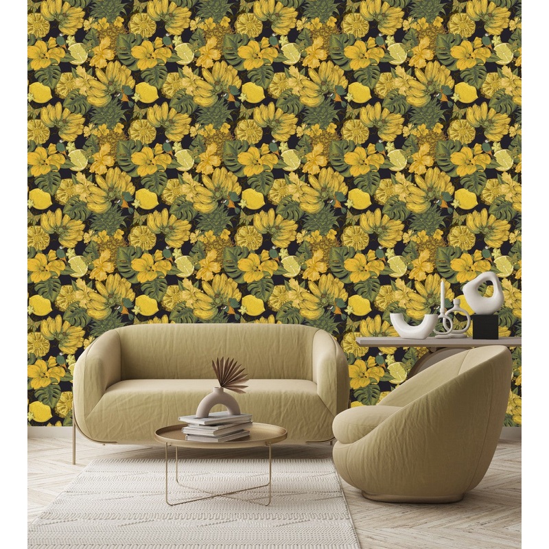 Bananas and Lemons Wallpaper