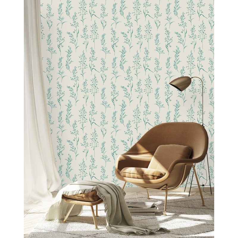 Fashionable Herbs Wallpaper Vogue Quality
