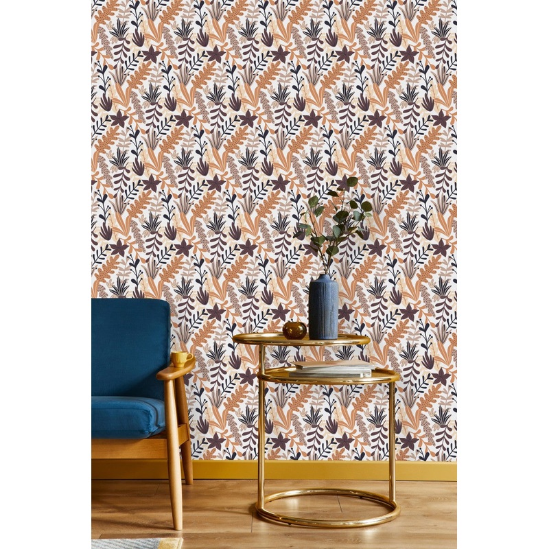 Light Brown Leaves Wallpaper