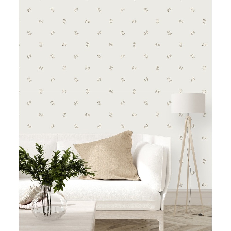 Little Leaves Pattern Wallpaper